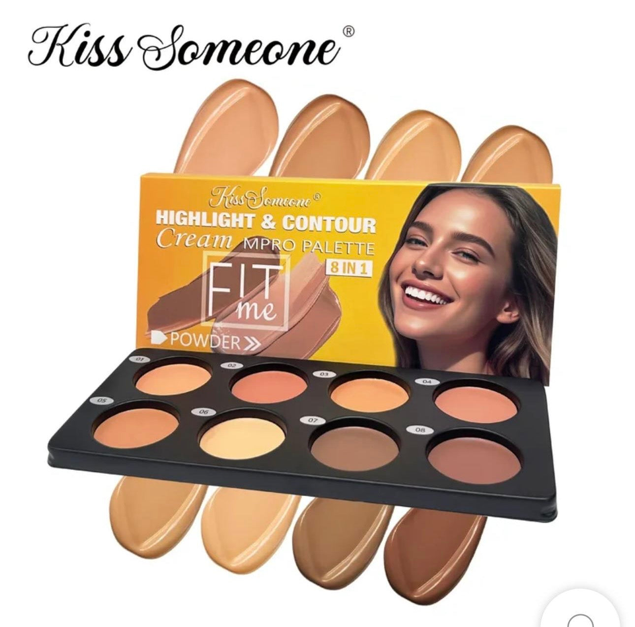 Kiss Someone Highlight & Contour Palette